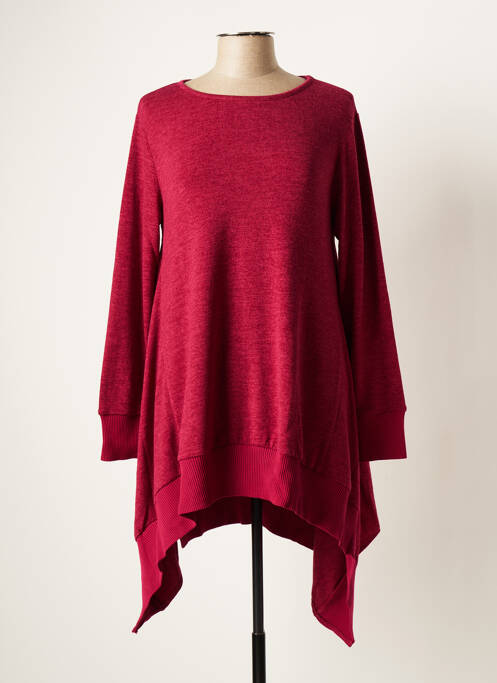 Robe pull rose MALOKA pour femme