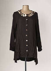 Gilet manches longues noir G!OZE pour femme seconde vue