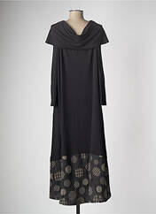 Robe longue noir G!OZE pour femme seconde vue