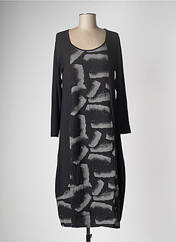 Robe mi-longue noir G!OZE pour femme seconde vue