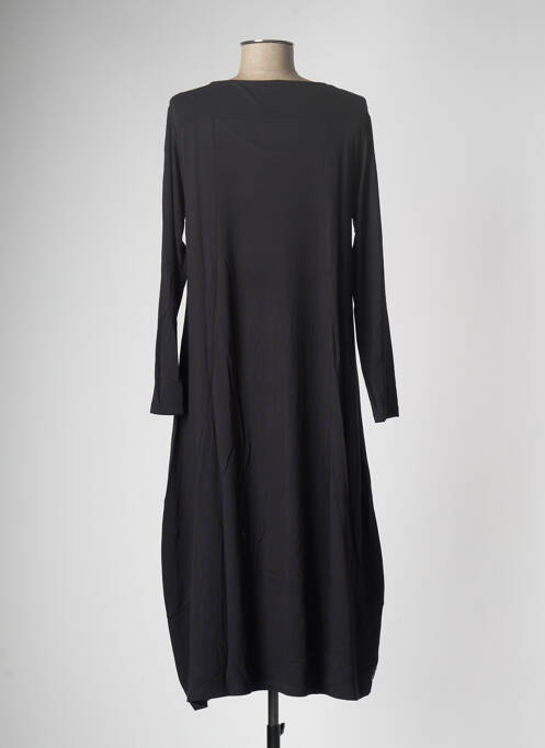 Robe mi-longue noir G!OZE pour femme