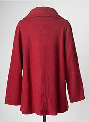 Manteau court rouge G!OZE pour femme seconde vue