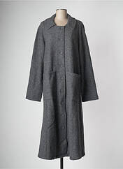 Manteau long gris G!OZE pour femme seconde vue