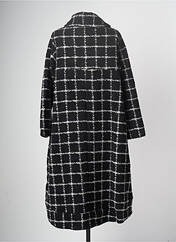 Manteau long noir G!OZE pour femme seconde vue