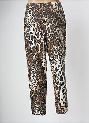 Pantalon 7/8 taille normale taille normale marron G!OZE femme
