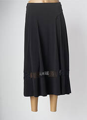 Jupe mi-longue noir MALOKA pour femme seconde vue