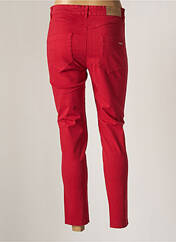 Pantalon slim rouge MALOKA pour femme seconde vue