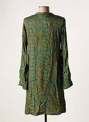 Robe courte vert LA FEE MARABOUTEE pour femme seconde vue