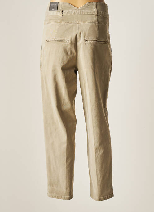 Pantalon droit vert MARC AUREL pour femme