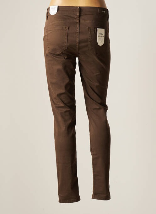 Pantalon slim marron LIU JO pour femme