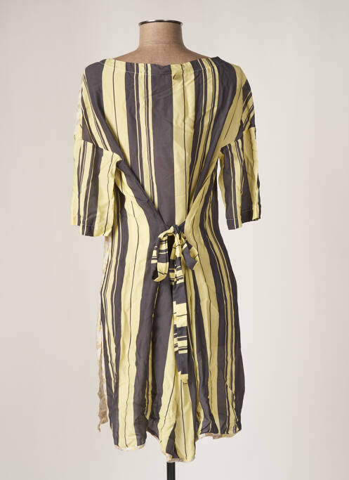 Robe courte jaune PYAAR pour femme