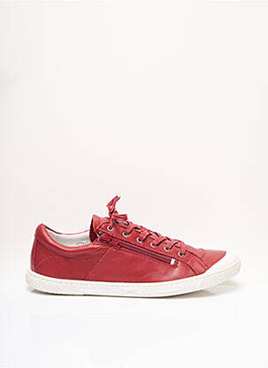 Baskets rouge GOROKA pour femme