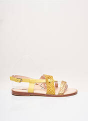 Sandales/Nu pieds jaune CRAIE pour femme seconde vue