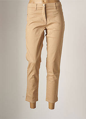 Pantalon 7/8 stretch taille normale beige BETTY BARCLAY femme