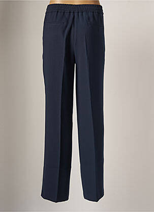 Pantalon droit tissage popeline taille normale bleu BETTY BARCLAY femme