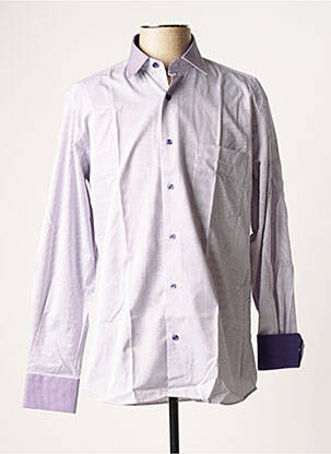 Chemise manches longues violet CAP 10 TEN pour homme