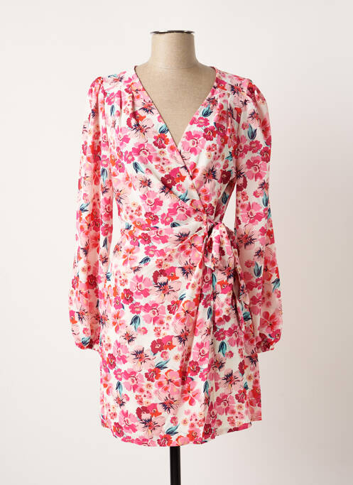 Robe courte rose KILKY pour femme