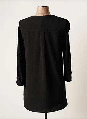 Tunique manches longues col v noir OLSEN femme