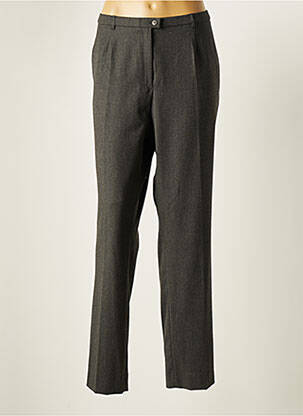 Pantalon droit stretch taille normale gris QUATTRO femme