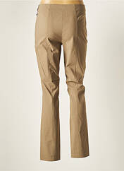 Pantalon slim marron ADELINA BY SCHEITER pour femme seconde vue
