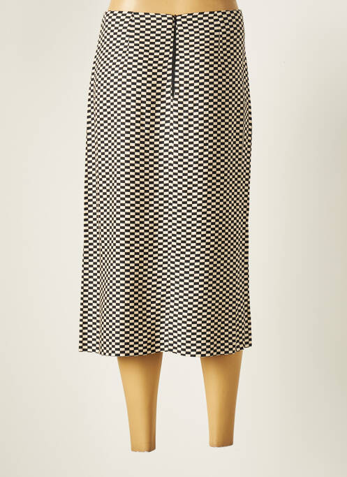 Jupe mi-longue noir AHIMARIA pour femme