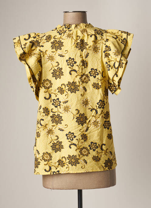 Blouse jaune B.YOUNG pour femme