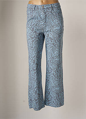 Jeans coupe droite taille normale taille normale bleu B.YOUNG femme