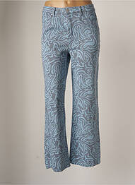 Jeans coupe droite taille normale taille normale bleu B.YOUNG femme