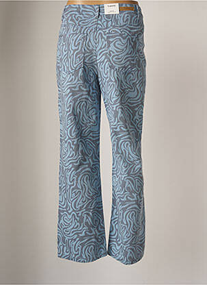 Jeans coupe droite taille normale taille normale bleu B.YOUNG femme