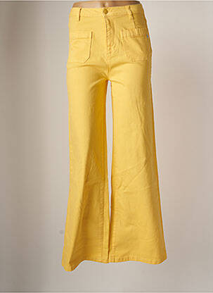 Pantalon flare jaune SURKANA pour femme