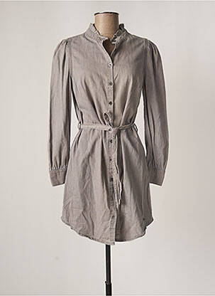 Robe courte gris LPB pour femme