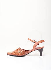 Sandales/Nu pieds marron JEAN DE CABANI pour femme seconde vue