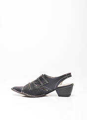 Sandales/Nu pieds noir POMARES VAZQUEZ pour femme seconde vue