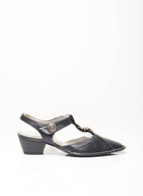 Sandales/Nu pieds noir POMARES VAZQUEZ pour femme