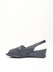 Sandales/Nu pieds gris FORTUNA SCHUHE pour femme seconde vue