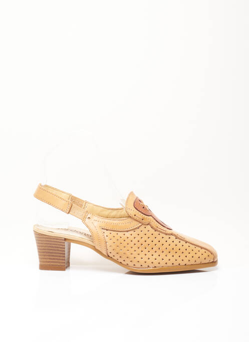 Sandales/Nu pieds beige JORDANA pour femme