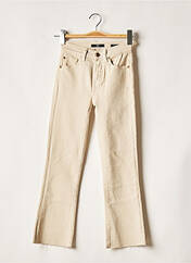 Jeans bootcut beige 7 FOR ALL MANKIND pour femme seconde vue