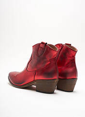 Bottines/Boots rouge JE T'AIME pour femme seconde vue