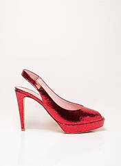Sandales/Nu pieds rouge KENNEL UND SCHMENGER pour femme seconde vue