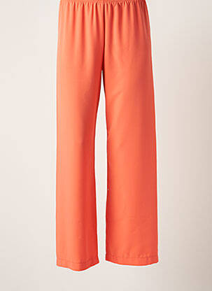 Pantalon large orange IMPERIAL pour femme