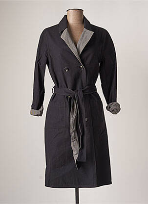 Trench noir I.CODE (By IKKS) pour femme
