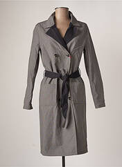 Trench noir I.CODE (By IKKS) pour femme seconde vue