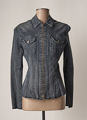 Veste en jean bleu TEDDY SMITH pour femme