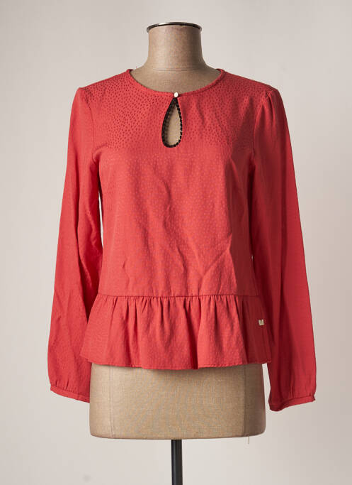 Blouse orange I.CODE (By IKKS) pour femme