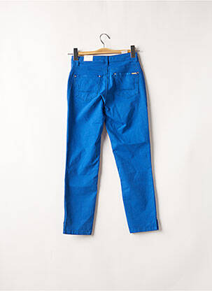 Pantalon slim broderie rivets taille normale bleu SUD EXPRESS femme