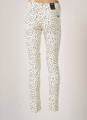 Pantalon slim stretch taille normale blanc SCOTCH & SODA femme
