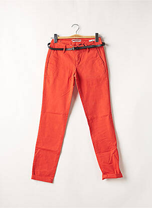 Pantalon chino orange SCOTCH & SODA pour femme