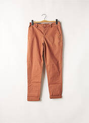 Pantalon chino orange SCOTCH & SODA pour femme seconde vue