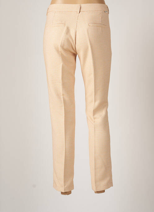 Pantalon chino jaune REIKO pour femme