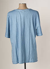 T-shirt bleu LEAH CURVE pour femme seconde vue